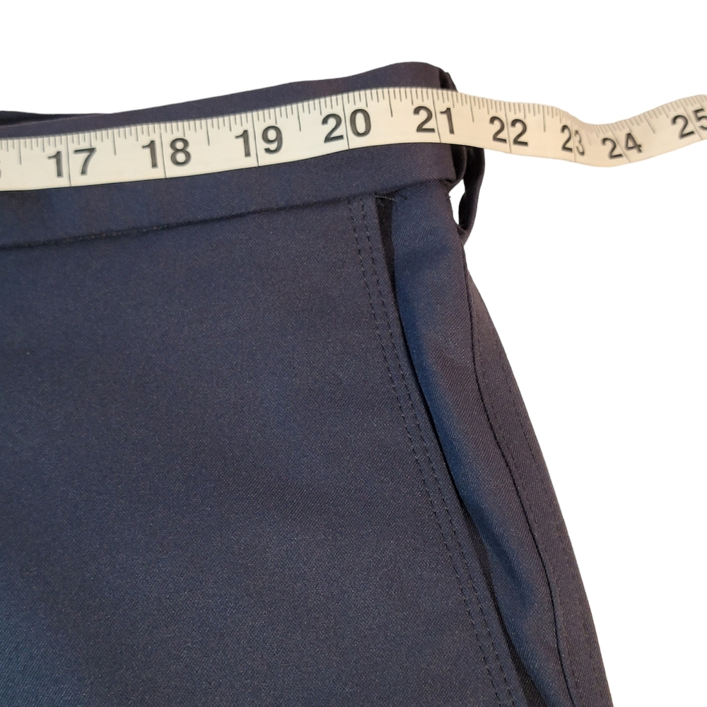 Haggar Cool 18 Pro Expandable Waist Active Outdoor Navy Golf Shorts Men's 42 - Picture 13 of 14